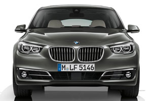 BMW 5er Gran Turismo, Luxury Line Facelift 2013, Frontansicht