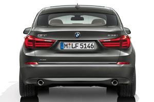 BMW 5er Gran Turismo, Luxury Line Facelift 2013, Hecksansicht