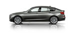 BMW 5er Gran Turismo, Luxury Line, Facelift 2013, Seitenansicht