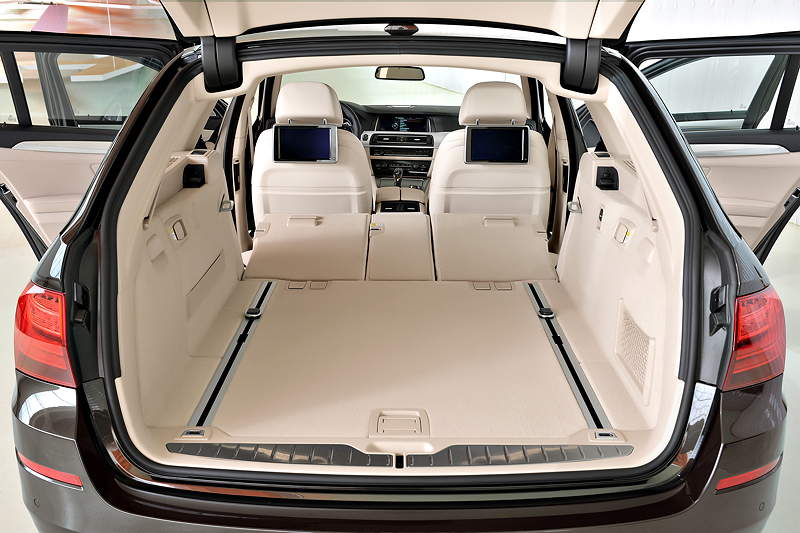 BMW 5er Touring, Facelift 2013, Kofferraum