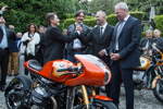 BMW Motorrad beim Concorso d'Eleganza Villa d'Este mit Roland Sands, Edgar Heinrich, Ola Stenegard und Stephan Schaller