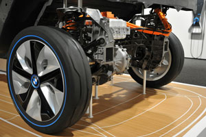    BMW i Innovationstage Leipzig, BMW i3 CFK-Fahrgastzelle (Life-Modul)