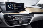 BMW i3, Mittelkonsole vorne mit Bordmonitor
