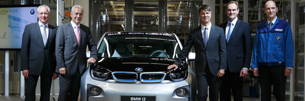 Start der Serienproduktion des BMW i3 in Leipzig