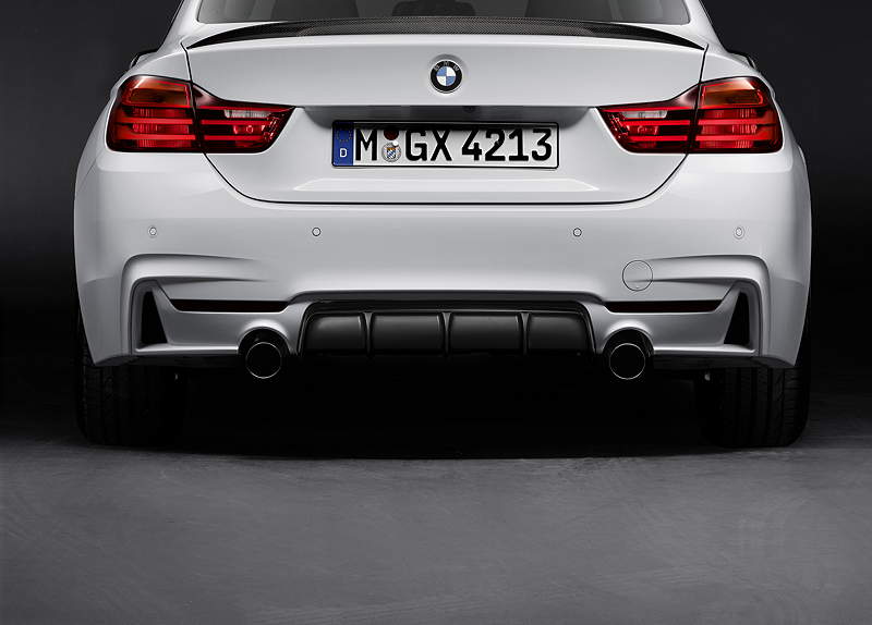 Das neue BMW 4er Coup mit M Performance Zubehr.