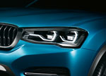 BMW Concept X4, LED-Scheinwerfer