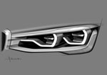 BMW Concept X4, Designskizze