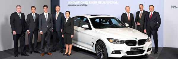 Bilanzpressekonferenz der BMW AG am 19.03.2013 in Mnchen. Der Gesamtvorstand der BMW AG.