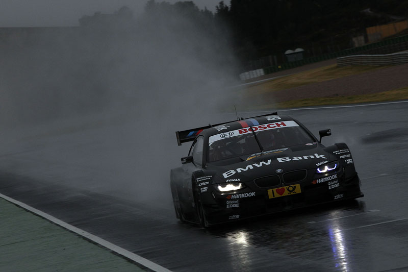 Bruno Spengler in seinem BMW Bank M3 DTM am 22.01.13