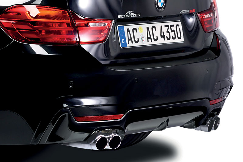 AC Schnitzer ACS 4 3.5i auf Basis des neuen BMW 4er Coup�, Detail Diffusor