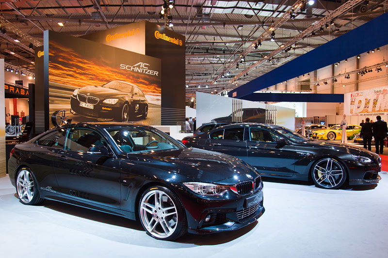 AC Schnitzer ACS 4 3.5 xi auf Basis des neuen BMW 4er Coup neben dem ACS6 Sport auf Basis des BMW 6er Gran Coup