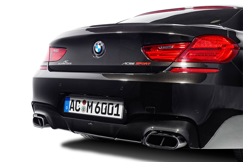 AC Schnitzer ACS 6 auf Basis des BMW M6 Gran Coup�: Carbon Heckdiffusor