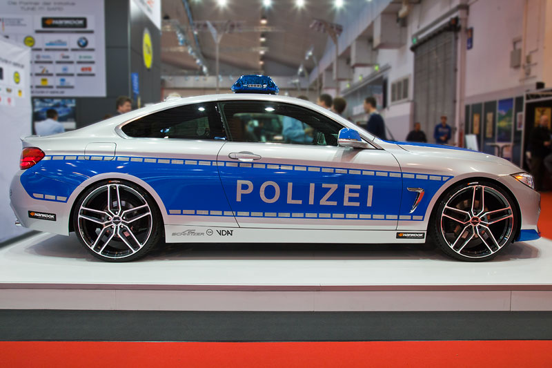 Polizei 428i Coup� by AC Schnitzer auf der Essen Motor Show 2013