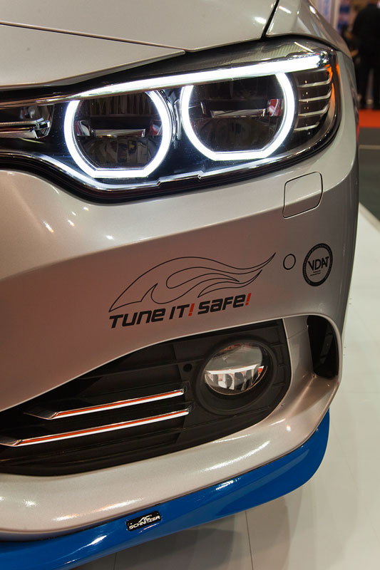 Essen Motor Show 2013: Polizei 428i Coup� by AC Schnitzer, adaptive LED Scheinwerfer