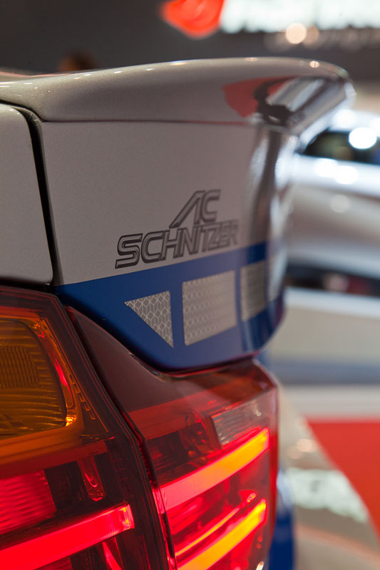 Essen Motor Show 2013: Polizei 428i Coup� by AC Schnitzer, Heckspoiler