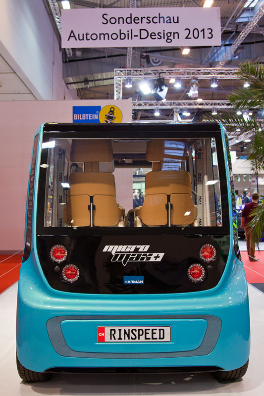 Essen Motor Show 2013 - Sonderausstellung Automobil-Design: Rinspeed microMAX