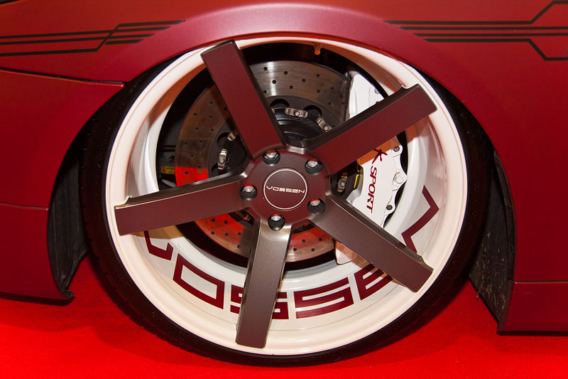 Essen Motor Show 2013: BMW 550i (E60) auf Vossen CV3 Felgen