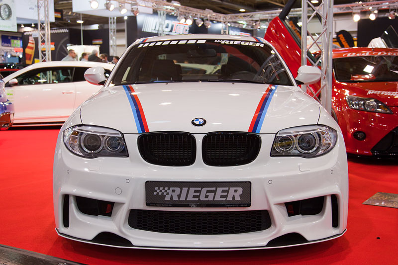 Essen Motor Show 2013: BMW 135i Coup (E82) mit Rieger Tuning-Kompenten