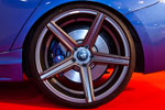 Essen Motor Show 2013: BMW M135i in Estorilblau metallic mit mbDesign Felge