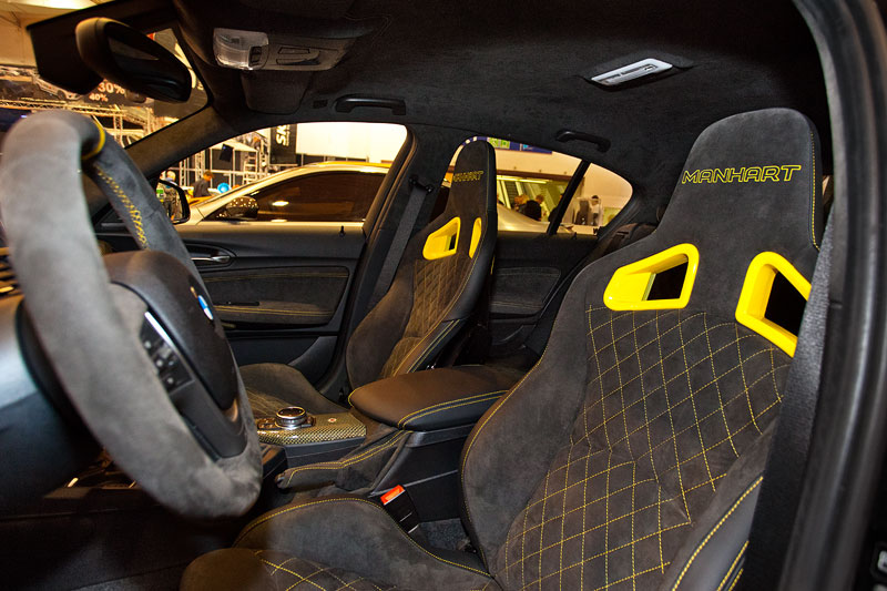 Essen Motor Show 2013: Manhart MH1 400 auf Basis BMW M 135i mit BMW M Performance Sitzen