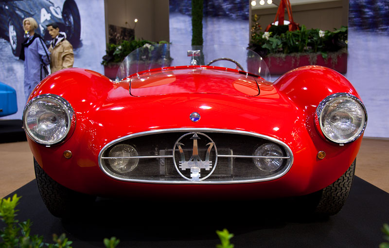 Maserati A6GCS, mit 54 gebauten Einheiten war das Auto Mitte der 50iger Jahre ein finanzieller Erfolg fr Maserati