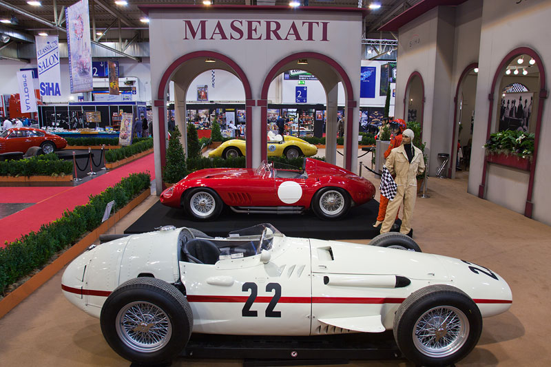 Maserati Tipo 61 vor dem Maserati Tipo 300S