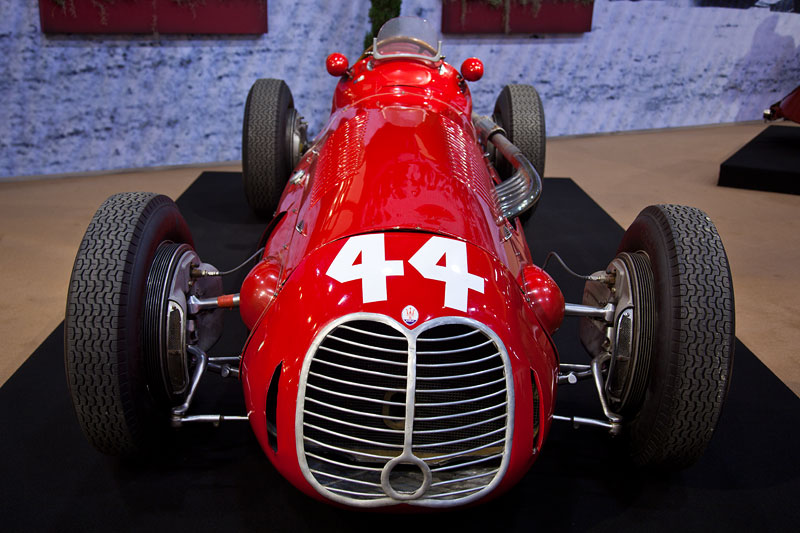 Maserati Tipo 4 CLT, entwickelt Ende der 40iger Jahre. Insgesamt 20 Fahrzeuge wurden gebaut.
