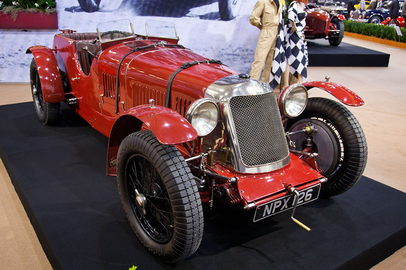 Maserati Tipo 26, R8-Zylinder Motor, 195 PS, 225 km/h schnell
