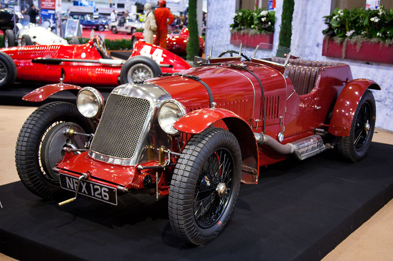 Maserati Tipo 26, der erste von Alfieri Maserati gebaute Rennwagen unter eigenem Namen