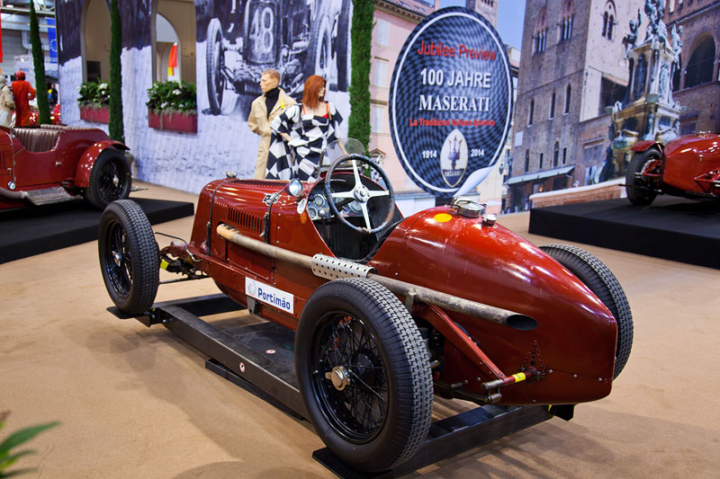Maserati Tipo 4CM-1500, 4-Zylinder-Motor, 150 PS, 230 km/h schnell