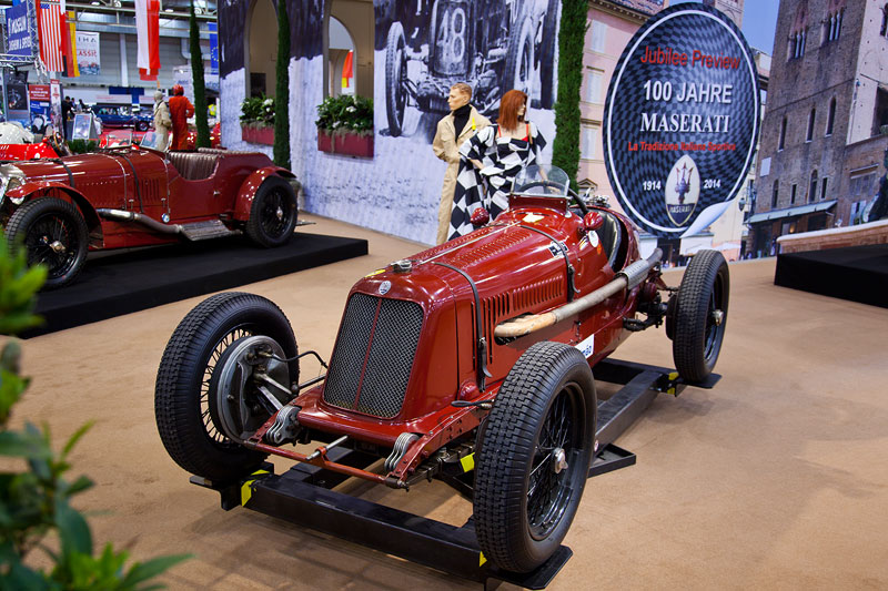 Maserati Tipo 26, erreichte 1934 auf dem Nrburgring den Sieg in seiner Klasse