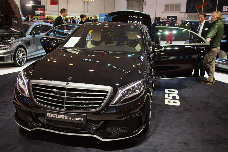 Essen Motor Show 2013: Brabus 850 6.0 BiTurbo 'iBusiness' mit 850 PS starkem V8-Zylinder-Motor, Verbrauch: 10,1 Liter