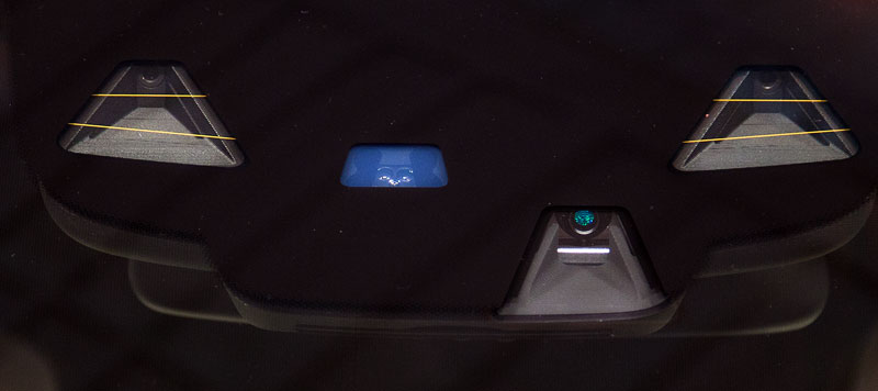 Brabus 850 6.0 BiTurbo 'iBusiness' mit weiteren Kameras in der Windschutzscheibe, u. a. fr das neue aktive Fahrwerk