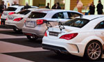 Mercedes Exponate auf der Essen Motor Show 2013