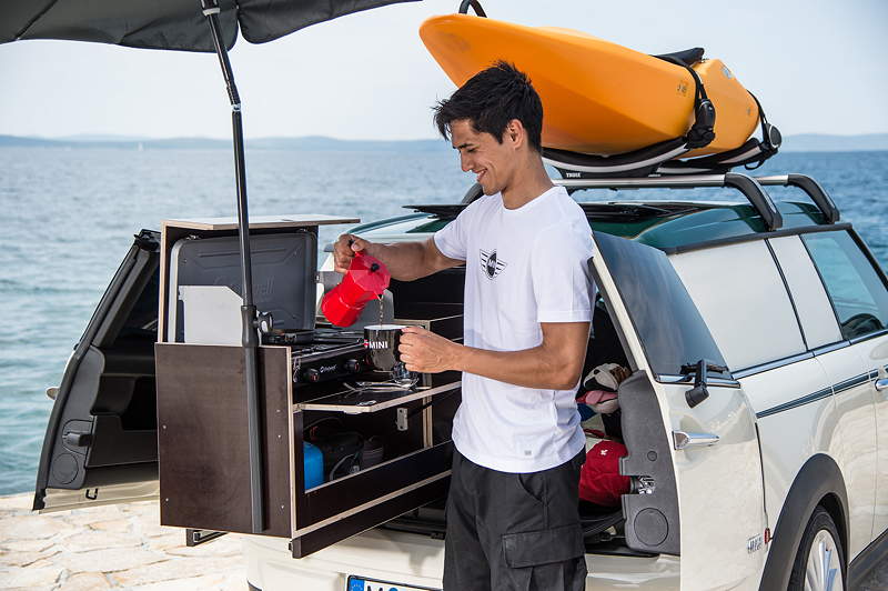 Der MINI Clubvan Camper. LHD.