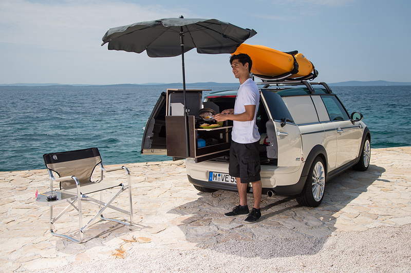 Der MINI Clubvan Camper. LHD.