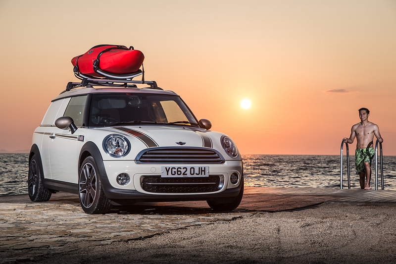 Der MINI Clubvan Camper. RHD.
