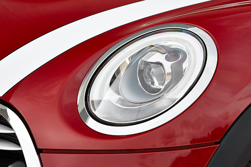 MINI Cooper, Scheinwerfer, optional mit LED-Licht
