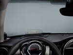 MINI Cooper S, Head-up-Display auf separater Scheibe