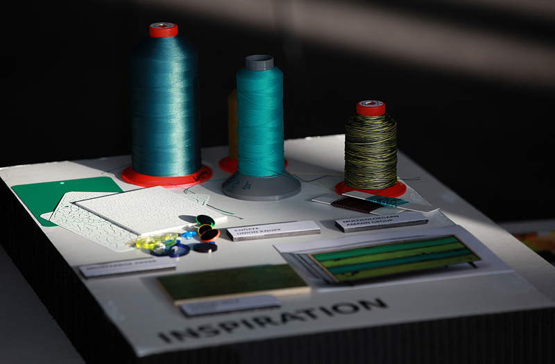 Farb und Material Inspiration.