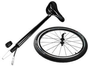 Luftpumpe im MINI Folding Bike