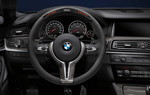 BMW M5 Limousine, BMW M Performance, BMW M Performance Lenkrad Alcantara mit Carbonblende und Race-Display, BMW M Performance Interieurleisten Carbon.