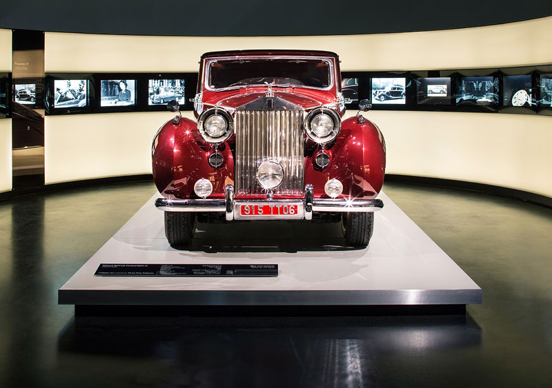 erste Rolls-Royce Ausstellung im BMW Museum in Mnchen