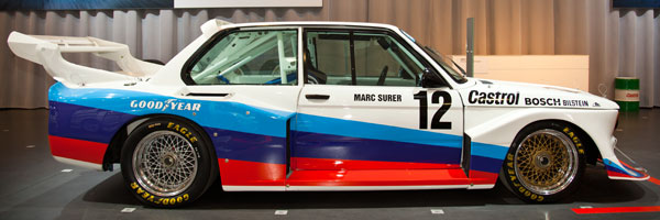 BMW 320 Gruppe 5 Junior Team, ausgestellt von BMW Classic, Techno Classica 2013