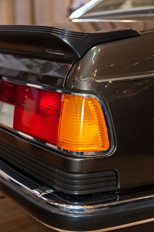 BMW 635 CSi (E24), Rcklicht und Heckspoiler