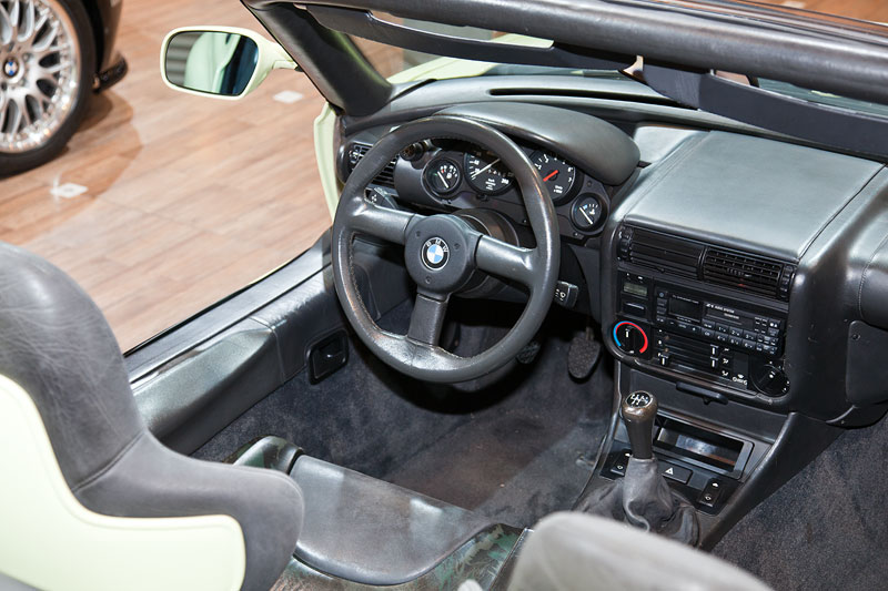 BMW Z1, Interieur, mit versenkter Fahrert�r