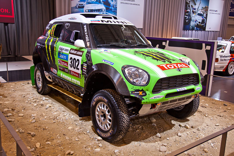 MINI ALL4 Racing Rallye Show Car
