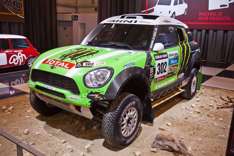 MINI ALL4 Racing Rallye Show Car