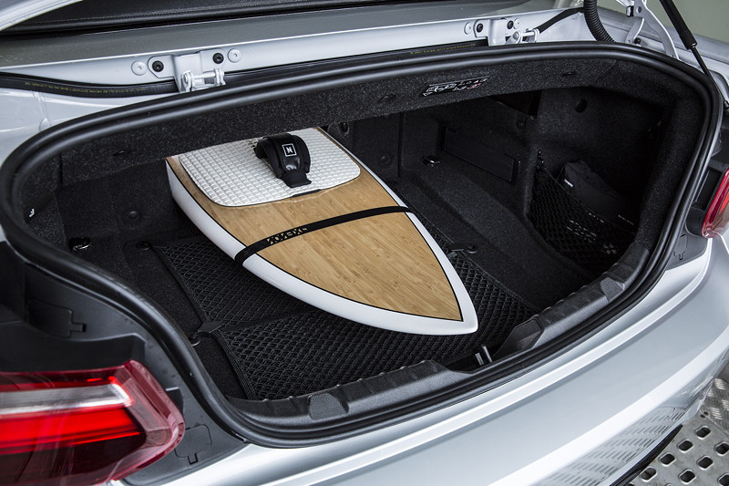 BMW 2er Cabrio, Kofferraum