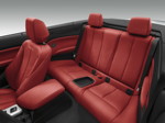 BMW 2er Cabrio, Interieur, Sitze im Fond